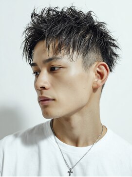 ルービック なかもず(Rubik's) 【濡れ感×束感】クールスパイキーショート