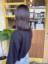 ヒントステーション(HINTSTATION)&nbsp;〈浅草 半個室〉切りっぱなし/スモーキーラベンダー