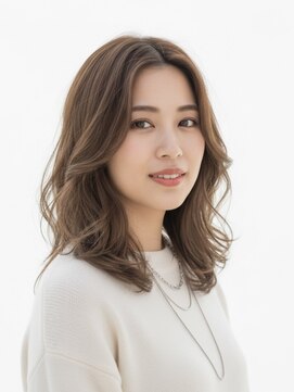 ビュートリアム265(BEAUTRIUM 265) #20代30代セミロングニュアンスゆるふわパーマイルミナ銀座