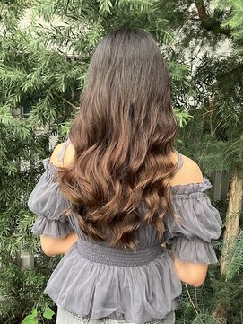 ヘアーデザイン シーベル(HAIR DESIGN SEA BELLE) 【巻くのが苦手! 朝ラクが良い!】コテ巻きパーマ/デジタルパーマ