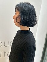 ブクレット(Bouclettes)&nbsp;ショート/デザインパーマ/ブルーグレージュ