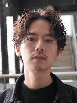 フィフスパーク(fifth PARK) 渋谷フェザーパーマ毛流れノーセット社会人ヘアニュアンスパーマ