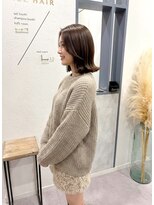 ティルヘアー(TiLL HAIR) 艶ボブ 外ハネ 前髪の軽さ