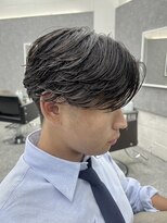 グロップ 町田(GLOP)&nbsp;簡単に出来る毛流れニュアンスパーマ/メンズパーマ