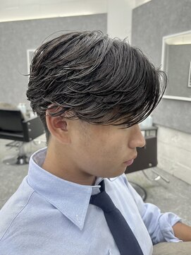 グロップ 町田(GLOP) 簡単に出来る毛流れニュアンスパーマ/メンズパーマ