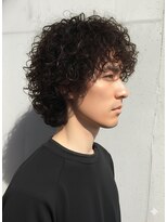 ヘアーズルーム 近鉄八尾(hair's RooM)&nbsp;近鉄八尾で人気のナチュラルメンズパーマ/プードル 【近鉄八尾】