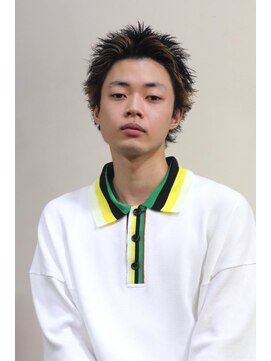 ブークル(boucle) スパイキーショート 前髪カラー ベリーショート