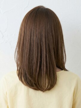 と和×美髪クリニック 巣鴨店 【30代人気】上品ミディアム×シナモンベージュツヤ髪