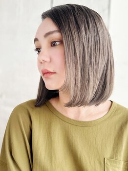 ロメオ (ROMEO)の写真/【イルミナ・エドル・ケアブリーチ】透明感・高発色・ダメージレスなカラーで理想の髪色に。