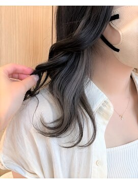 リエットヘアー 西尾市杢左店(Lie-et. hair) 【インナーカラー】さりげないオシャレを|西尾市