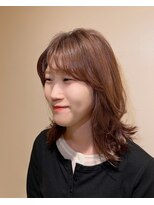 ユウヘアー 尾張旭店(U Hair)&nbsp;くびれミディアムレイヤー