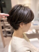 ウル(uru)&nbsp;【ショートカット/坂本大樹】マッシュショートパーマ20代30代