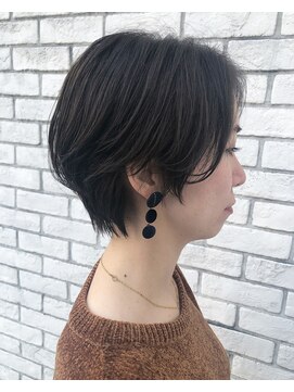 ヘアーデザイン アルエ(HAIR×design ARUE) 【ARUE】ショート×グレージュ