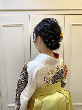 ネオリーブリノア 北千住東口店(Neolive Linoa) 袴　ヘアセット　卒業式