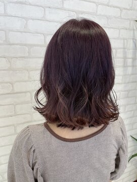 ビス ヘア アンド ビューティー 西新井店(Vis Hair&Beauty) ケアブリーチ/艶カラー/ラベンダー/派手髪/モテ髪/切りっぱなし
