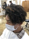 アップバンクツイストスパイラルパーマ
