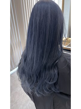 エリス ウメダ(Eliss umeda) ブルーブラックエクステ