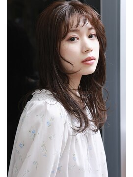 オーシャン(Ocean) ［OCEANHair&Life水田成美］内巻きワンカールヌーディーベージュ