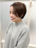 フレーム ヘア ルーム 天王寺駅前店(FRAME hair room)&nbsp;チークバングハンサムショート