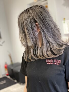 アヴァンス 京橋店(AVANCE) ホワイトシルバーグレージュ/ハイトーンバレイヤージュ