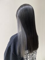 アース コアフュールボーテ 川中島店(EARTH coiffure beaute) ホワイトシルバーインナーカラー韓国