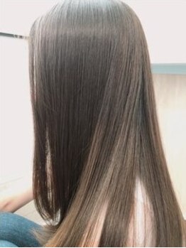 ヘアーデザイン リアン(Hair design Lien)の写真/気になるクセや広がりは≪Lien≫で解決☆まっすぐになり過ぎない自然なストレートヘアに♪