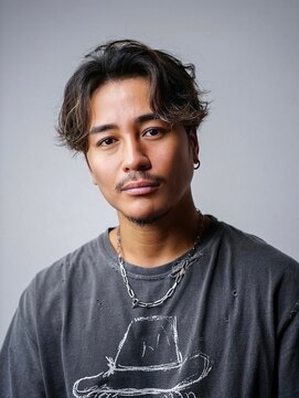 メンズサロン ゴールド 名古屋(GOALD) 大人男髪スパイラルセンターパート