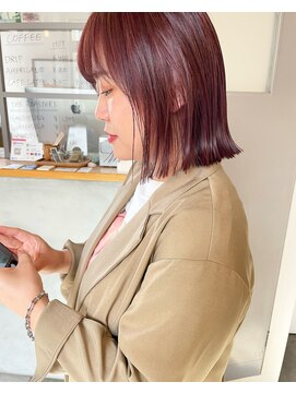 ソースフォーユアライフ(SOURCE for your life) ピンク × ボブ