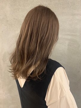 コティナ(cotina.) ミルクティーベージュシングルカラーブリーチなし