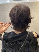 ウルフカット×ワンカール×ウェーブ 20代30代40代