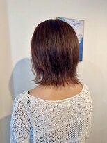 マリン(Marine)&nbsp;20代30代ピンクブラウンミディアムボブ