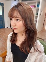【韓国風くびれヘア】