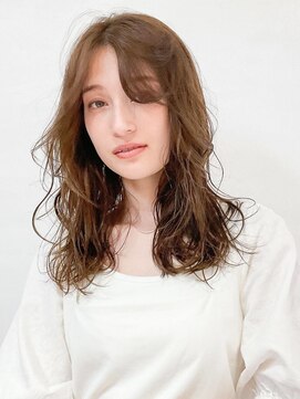 コードライン 駒沢大学店(CODE.LINE) 《CODE.LINE》海外風カジュアルおしゃセミロング