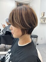 アルトル 池袋(altru)&nbsp;大人かわいいハイライトショート