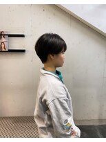 ハルキ ミナト ジャパン オオサカ(HARUKI MINATO japan OSAKA)&nbsp;40代50代小顔似合わせカットくびレイヤーエモージュ大人可愛い