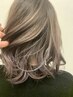 【ハイライト】ブリーチハイライト+髪質改善カラー