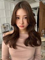 アンジェリカ 岡山店(ANGELICA)&nbsp;春髪チョコグレージュ