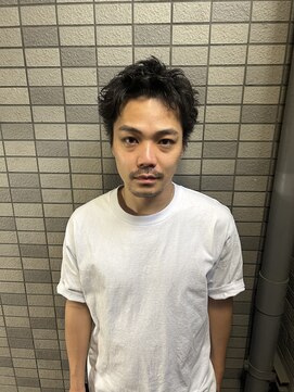 シャルム(charme) ニュアンスパーマ/眉毛カット/スパイキーショート