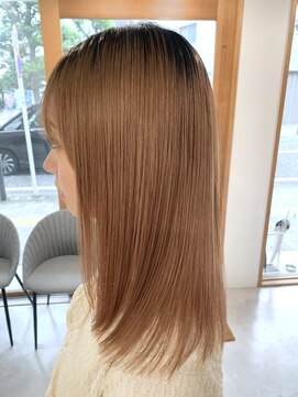 シアン 橋本店(Shian) ミルクティーベージュ 髪質改善縮毛矯正
