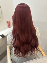 ラビス クローバー(Lovis clover)&nbsp;『ゆうあ』レッドブラウン♪魅力倍増カール/シアーカラー