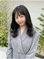 ルージュ 茗荷谷店(ROUGE)&nbsp;グレージュ×ミディアム×髪質改善トリートメント【茗荷谷駅】