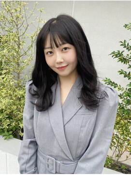 ルージュ 茗荷谷店(ROUGE) グレージュ×ミディアム×髪質改善トリートメント【茗荷谷駅】