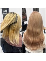 ネクスト 池袋(NEXT)&nbsp;ミルクティー/ロングエクステ/ベージュカラー