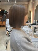 イメチェン外ハネボブ美髪ワイドバングレイヤーショート/錦糸町