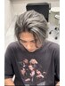 【men's限定】カット+ケアブリーチ＋カラー   [メンズ/MENS/高松ブリーチ]