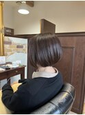 【ミニボブ】【前下がりボブ】【20代30代40代】