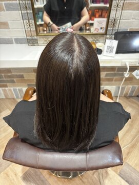 シエル 立川店(CIEL) CIEL小口 アディクシーカラー×グレージュカラー