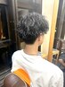 【小杉山指名限定】カット+メンズパーマ ￥11,000