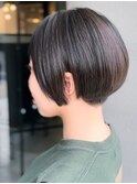 マッシュショート/マッシュ/ショート/丸みのあるスタイル