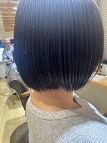 エイト新宿店(EIGHT shinjuku)&nbsp;ボブの重たくならないスタイリング（25）
